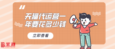 天貓代運營一年要花多少錢？